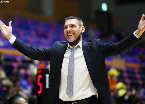 Coach Rajkovic third season with Yamagata Wyverns